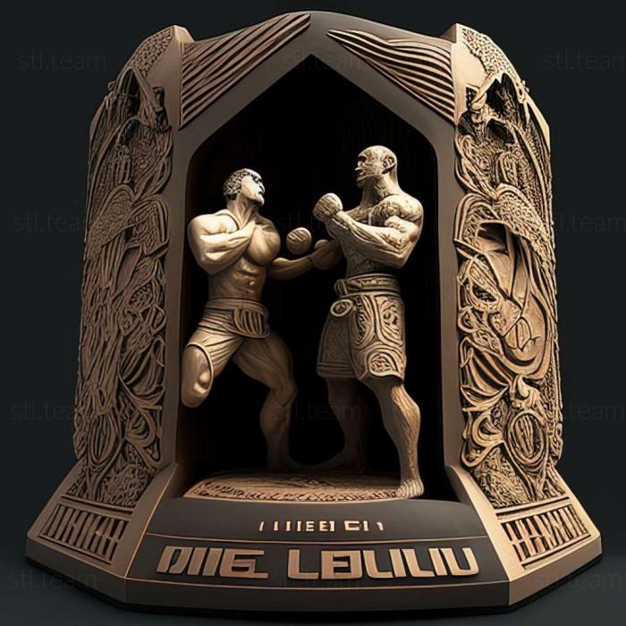 3D модель Беззаперечна гра UFC 2010 (STL)